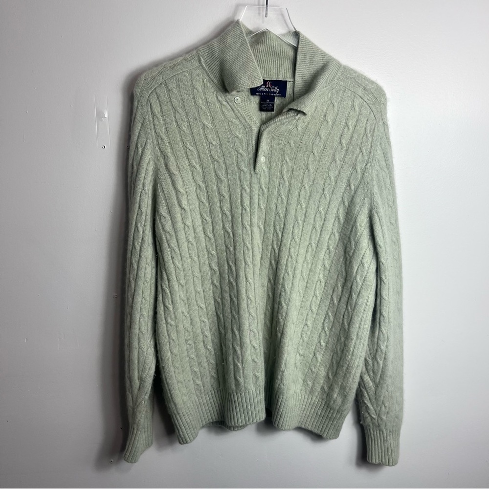 Allen Solly Men's cashmere 2 ply sweater size Medium 1406